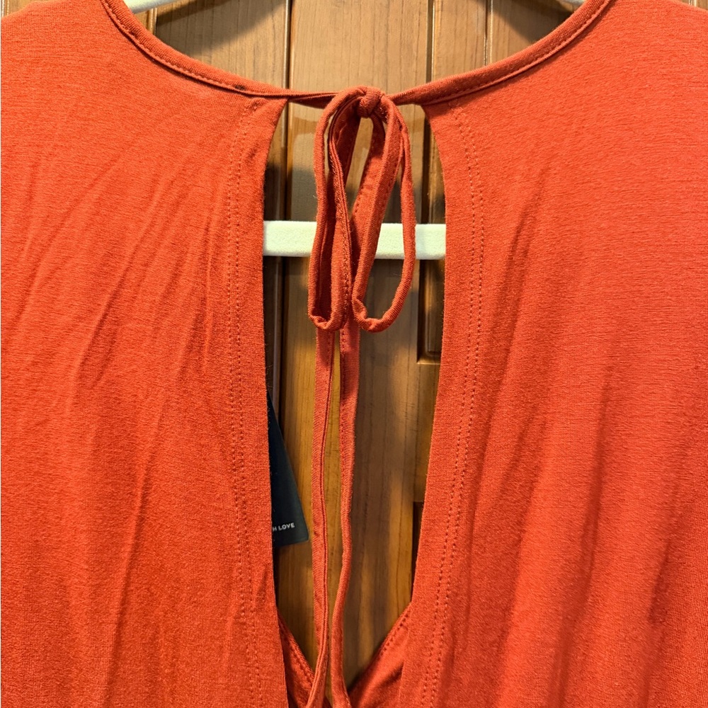 Lulu's Red Jumpsuit - Picture 9 of 12